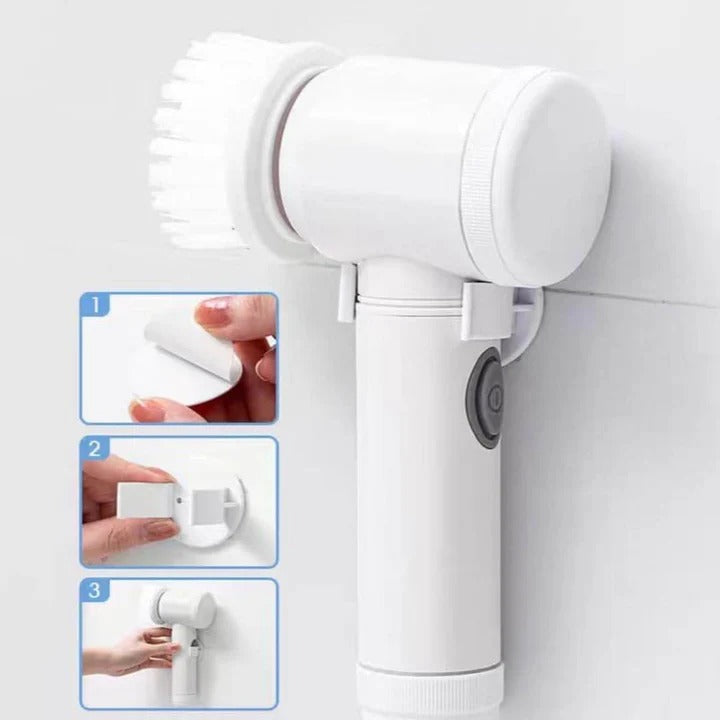 5-in-1 Cordless Electric Cleaning Brush