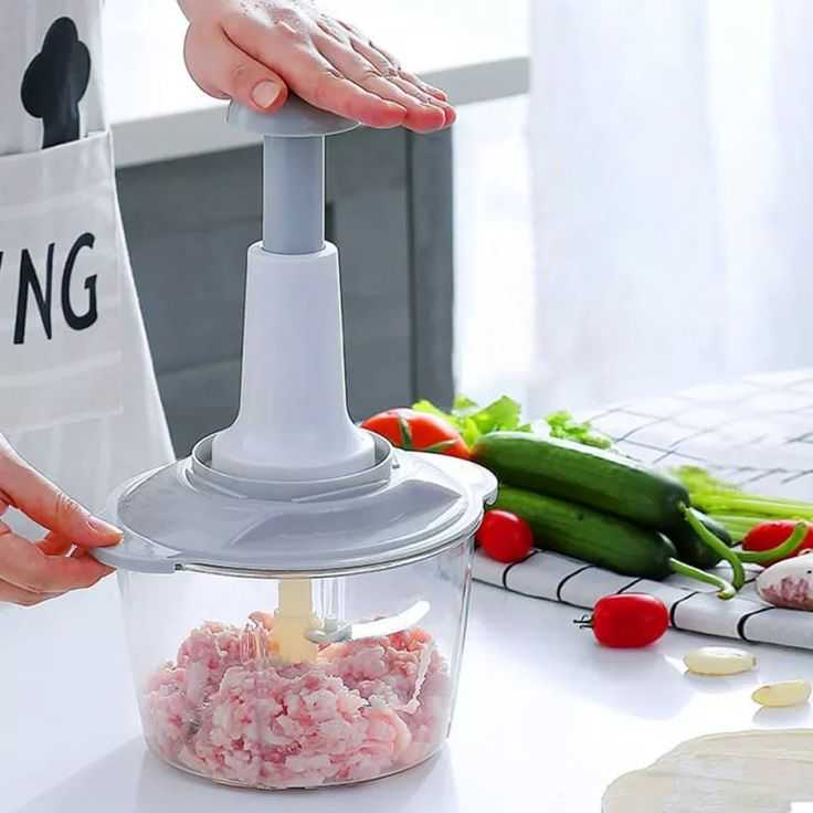 Manual Food Chopper | Push Chopper | Kitchen Multi-purpose Vegetable and Nuts Chopper